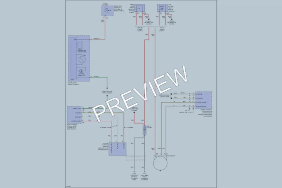 2008 GMC 3500 Hd Starting Charging wiring diagram preview