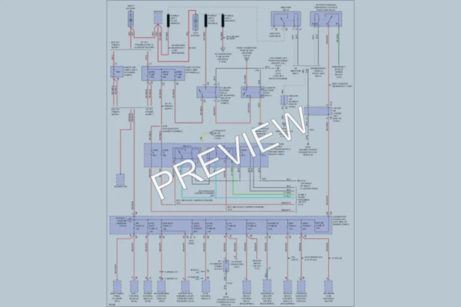 2008 GMC 3500 Hd Power Distribution wiring diagram preview