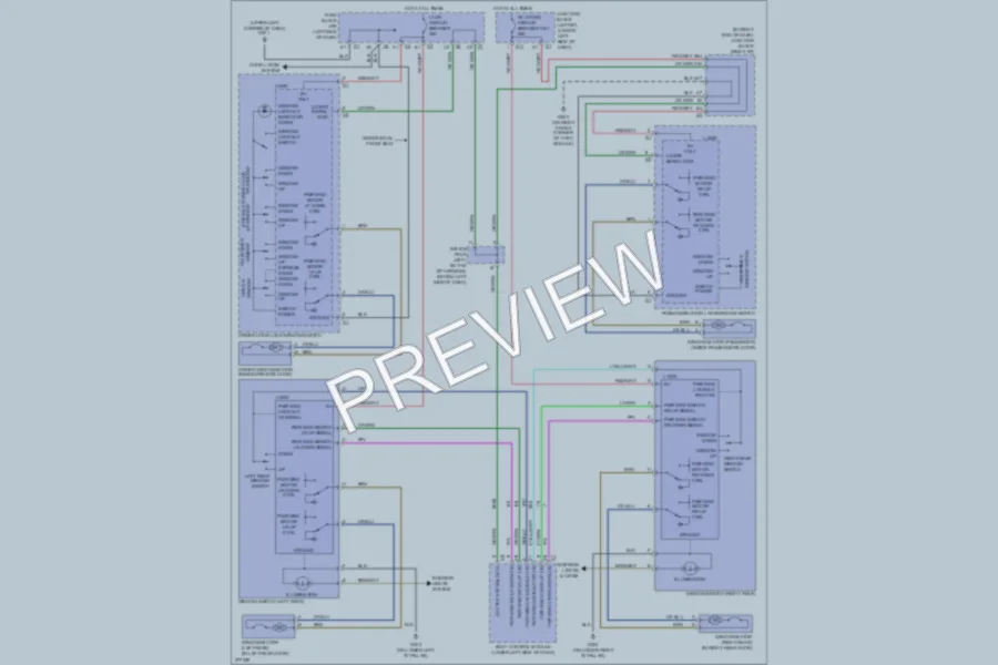 2008 GMC 3500 Hd Power Windows wiring diagram preview