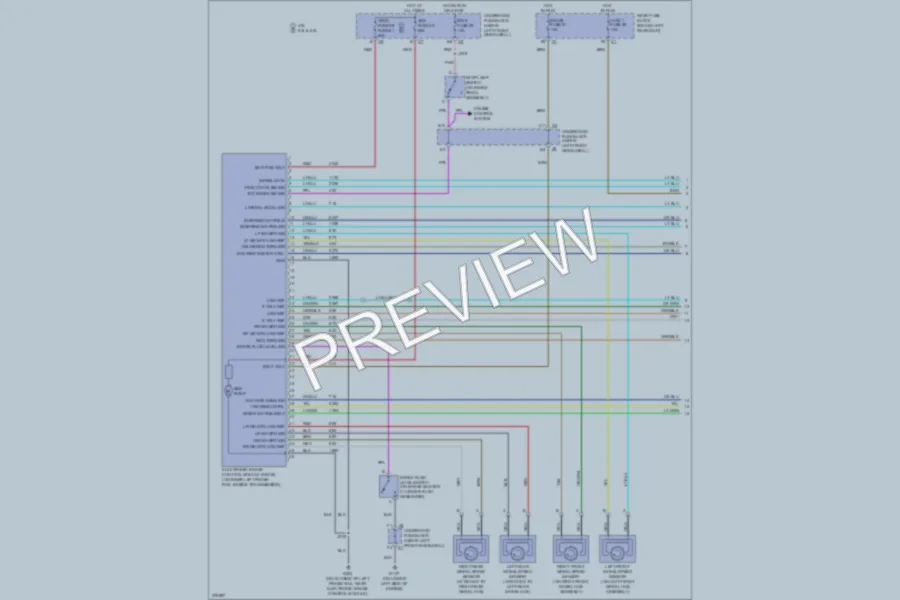 2008 GMC Envoy Anti Lock Brakes wiring diagram preview