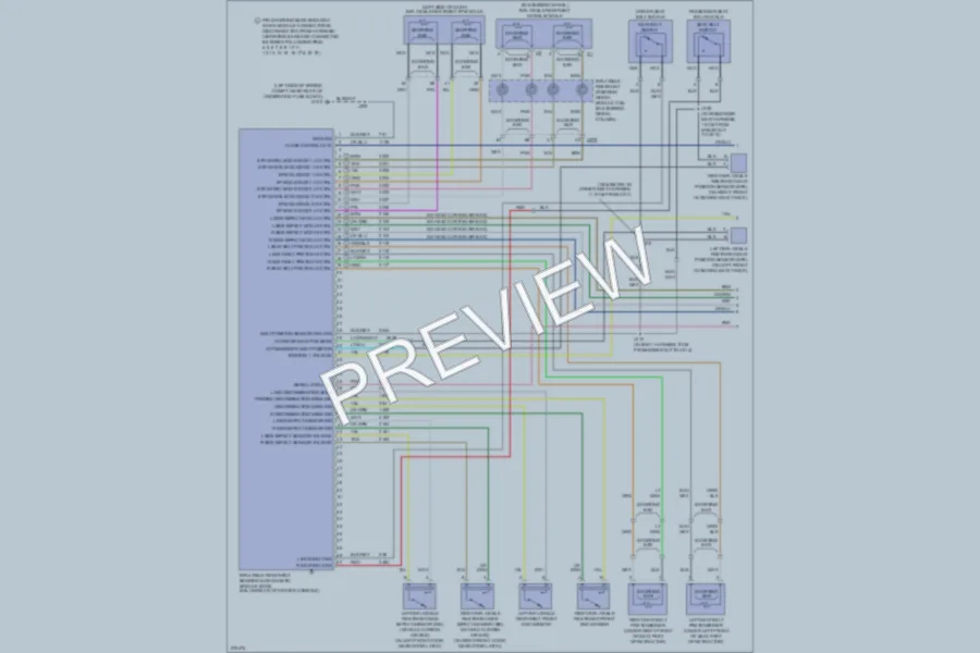 2008 GMC Envoy Supplemental Restraints wiring diagram preview