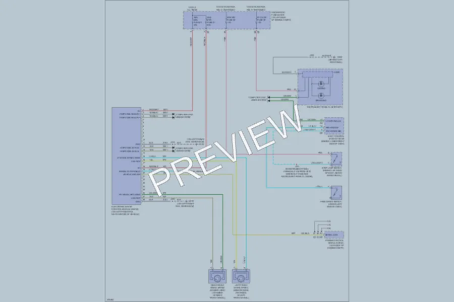 2008 GMC H1500 Anti Lock Brakes wiring diagram preview