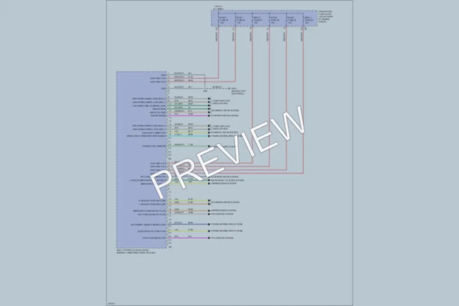 2008 GMC H1500 Body Control Modules wiring diagram preview