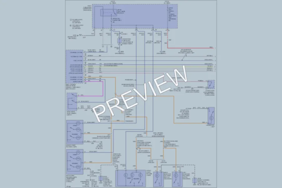 2008 GMC H1500 Interior Lights wiring diagram preview