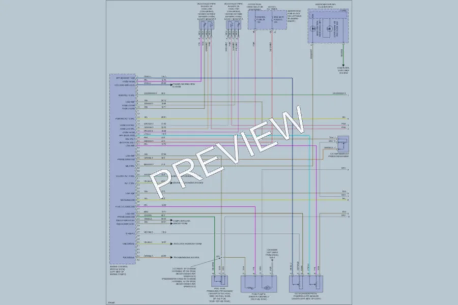 2008 GMC G1500 Engine Performance wiring diagram preview