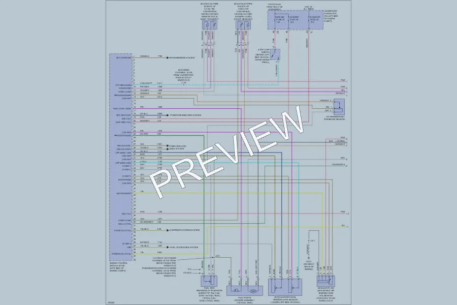 2008 GMC G2500 Engine Performance wiring diagram preview