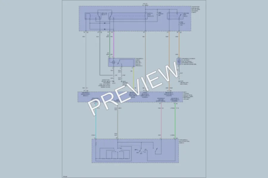 2008 GMC H1500 Wiper Washer wiring diagram preview