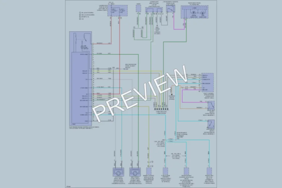 2008 GMC 1500 Anti Lock Brakes wiring diagram preview