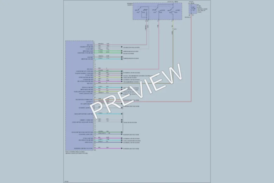 2008 GMC K1500YukonXL Body Control Modules wiring diagram preview