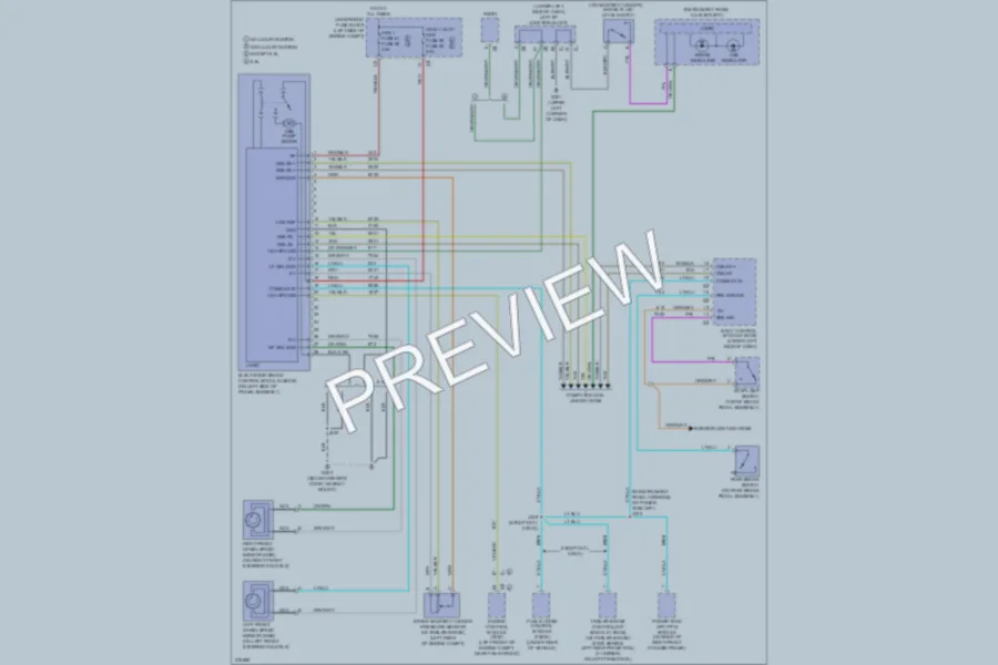 2008 GMC 3500 Hd Anti Lock Brakes wiring diagram preview