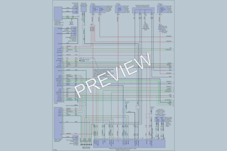 2008 GMC Yukon Navigation wiring diagram preview