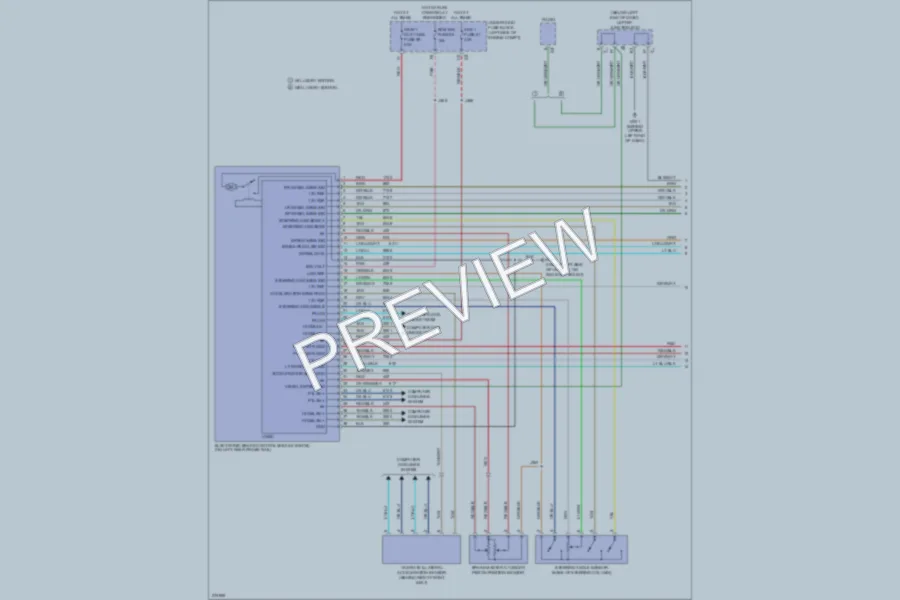 2008 GMC YukonDenali Anti Lock Brakes wiring diagram preview