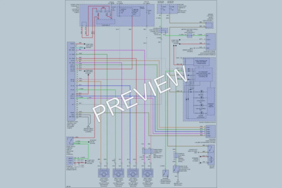 2008 Honda Accord Anti Lock Brakes wiring diagram preview