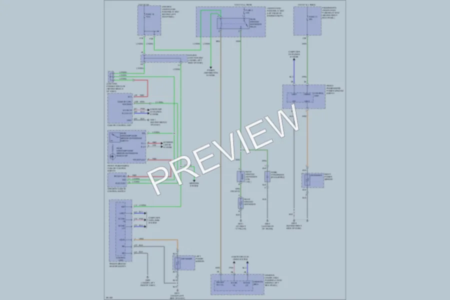 2008 Honda Accord Defoggers wiring diagram preview