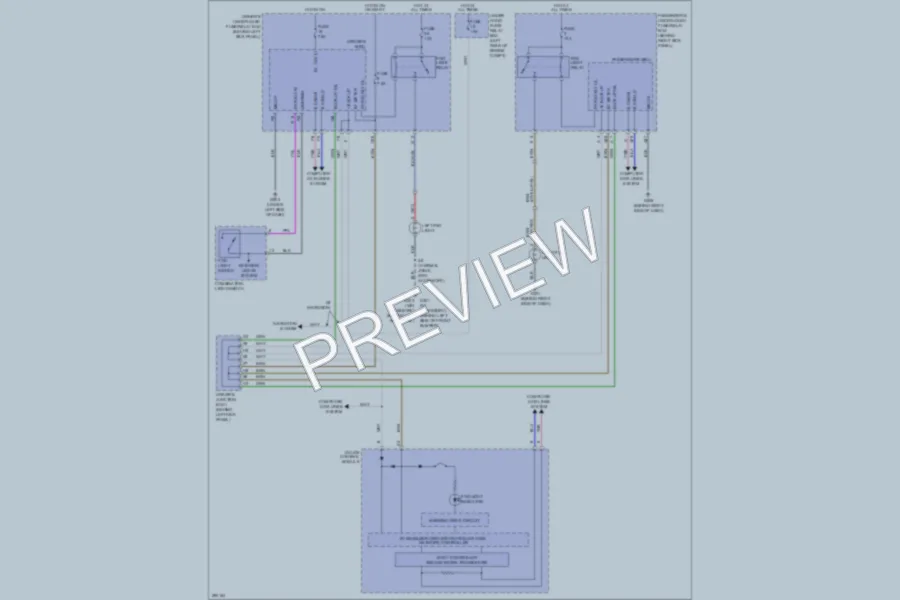 2008 Honda Accord Headlights wiring diagram preview