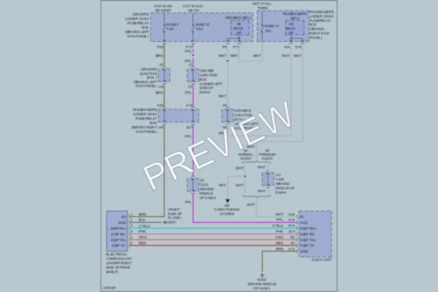 2008 Honda Accord Navigation wiring diagram preview