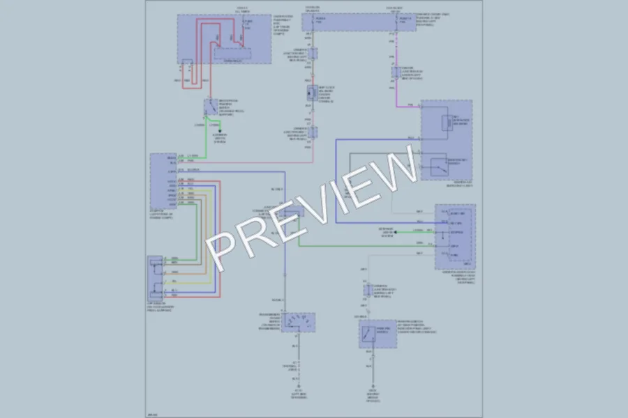 2008 Honda Accord Shift Interlock wiring diagram preview