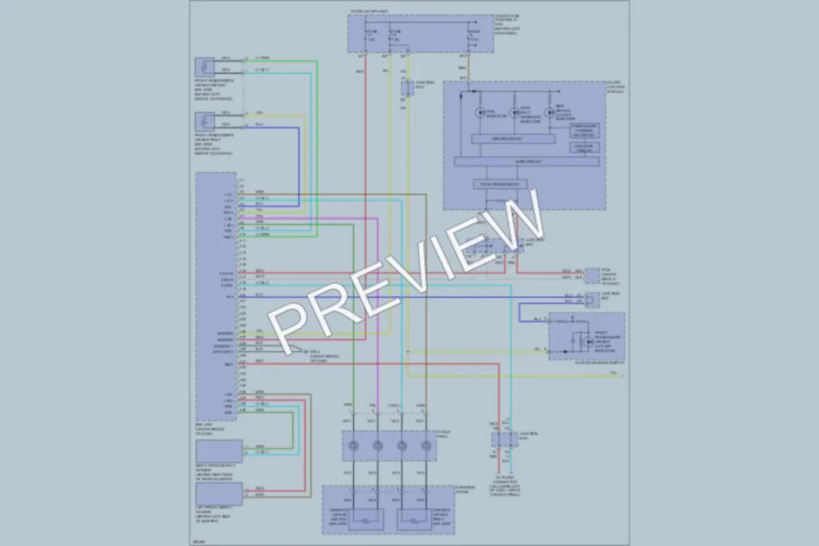 2008 Honda Accord Supplemental Restraints wiring diagram preview