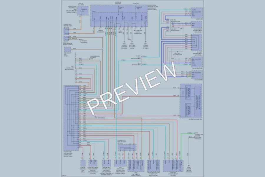2008 Honda CRV Computer Data Lines wiring diagram preview