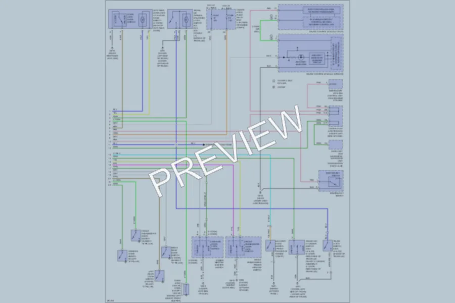 2008 Honda Civic Anti Theft wiring diagram preview