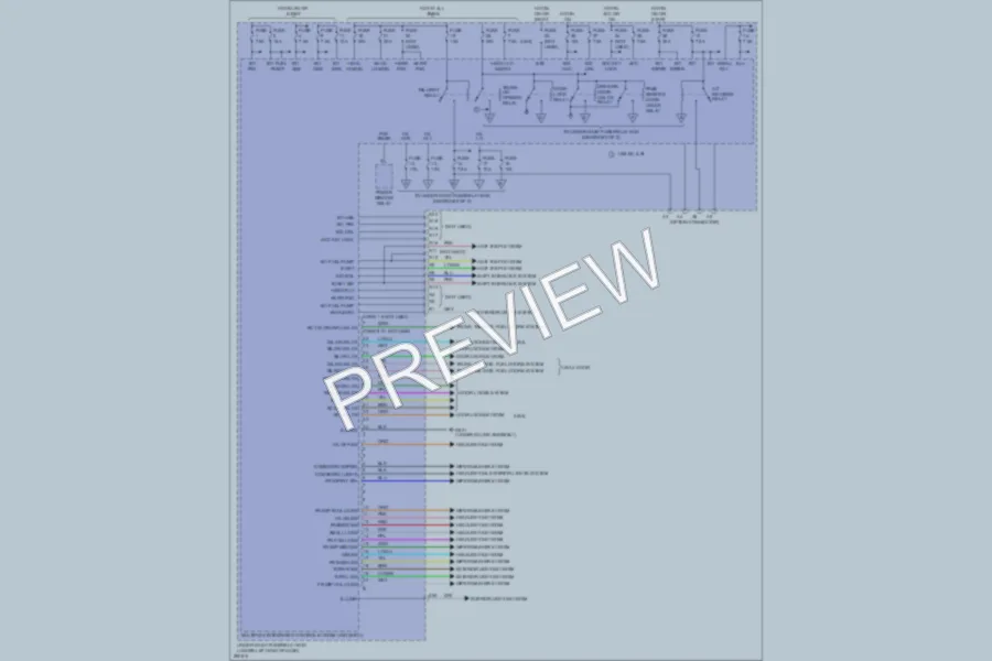 2008 Honda Civic Body Control Modules wiring diagram preview