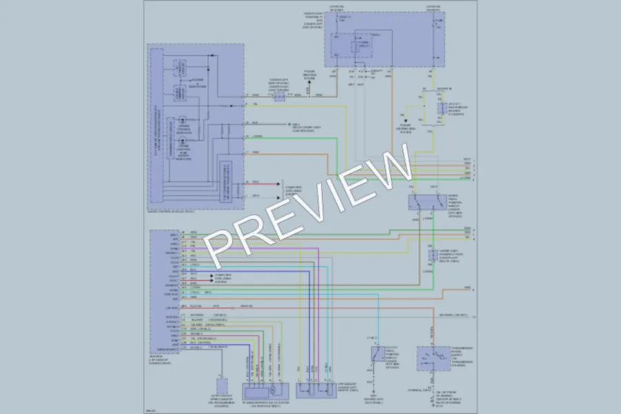 2008 Honda Civic Cruise Control wiring diagram preview