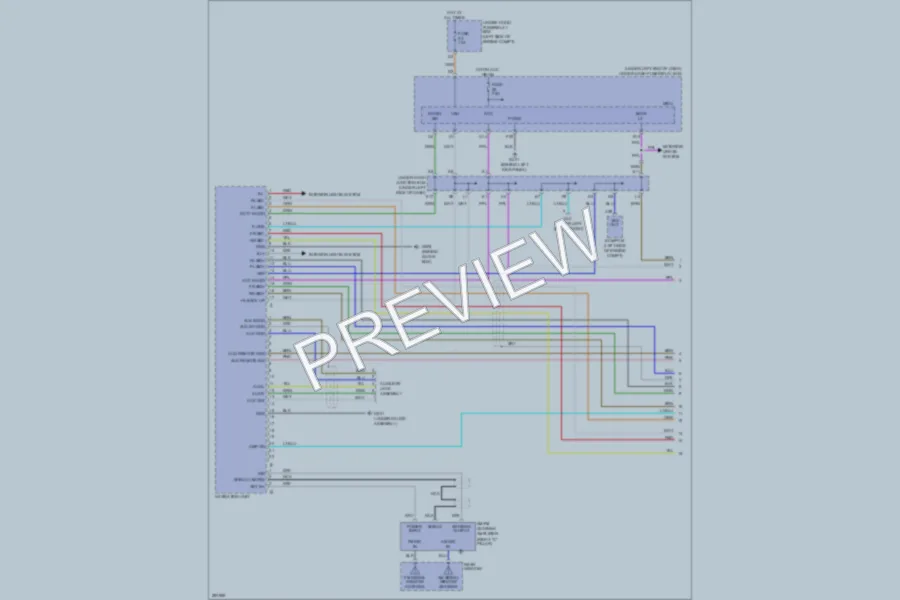 2008 Honda Civic Navigation wiring diagram preview