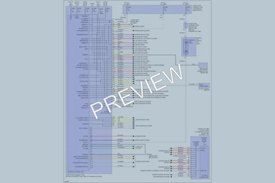 2008 Honda Element Body Control Modules wiring diagram preview