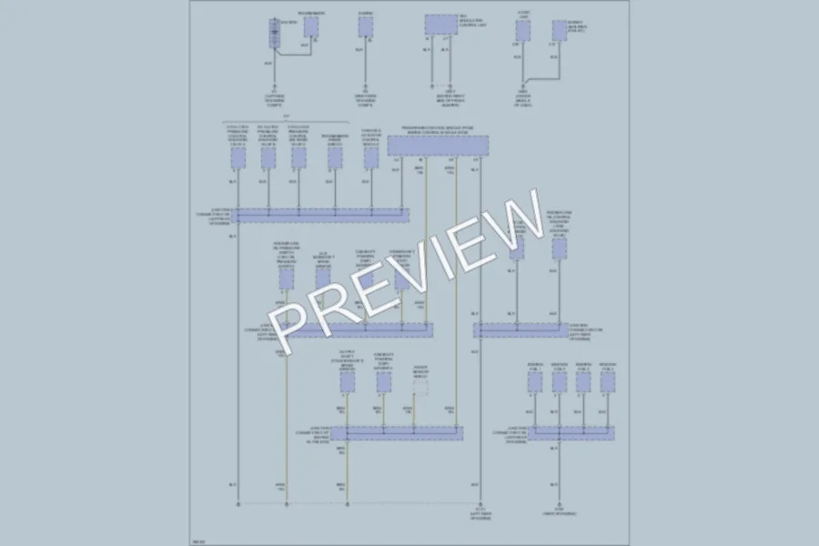 2008 Honda Element Ground Distribution wiring diagram preview