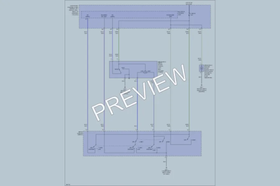 2008 Honda Element Wiper Washer wiring diagram preview