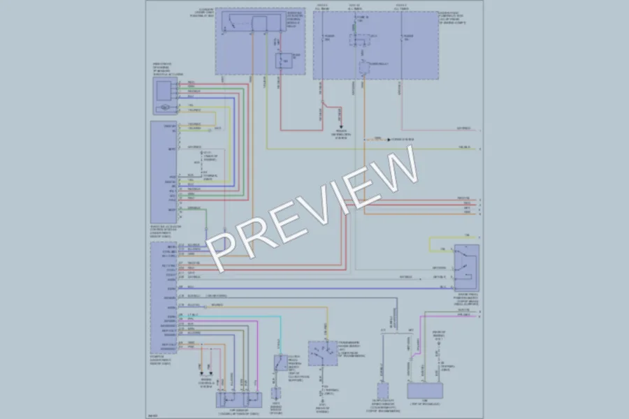 2008 Honda Fit Cruise Control wiring diagram preview