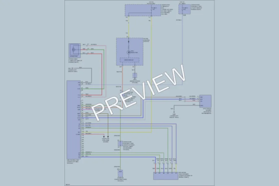 2008 Honda Fit Electronic Power Steering wiring diagram preview