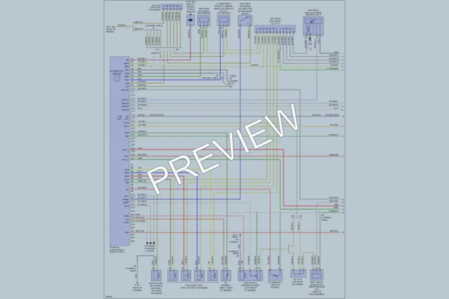 2008 Honda Fit Engine Performance wiring diagram preview