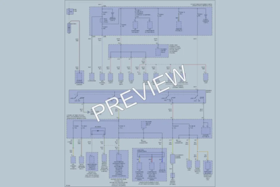 2008 Honda Fit Power Distribution wiring diagram preview