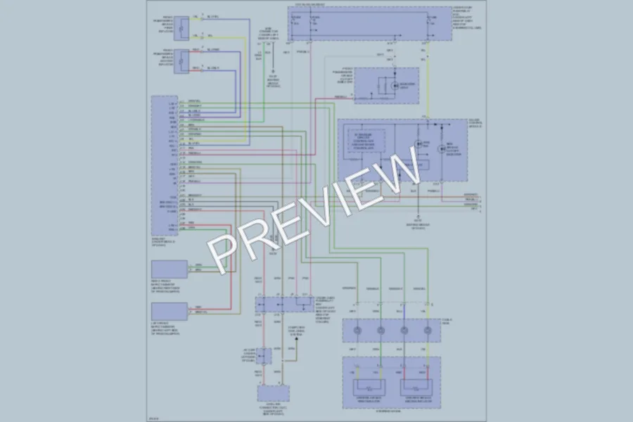 2008 Honda Fit Supplemental Restraints wiring diagram preview