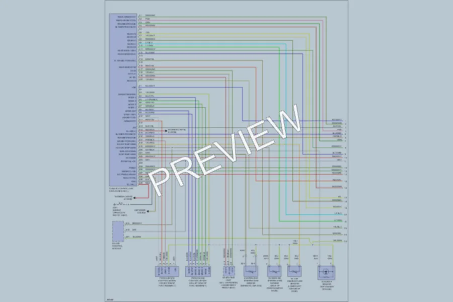 2008 Honda Pilot Air Conditioning wiring diagram preview
