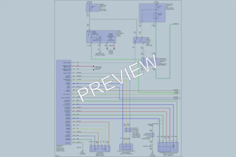 2008 Honda Pilot Cruise Control wiring diagram preview