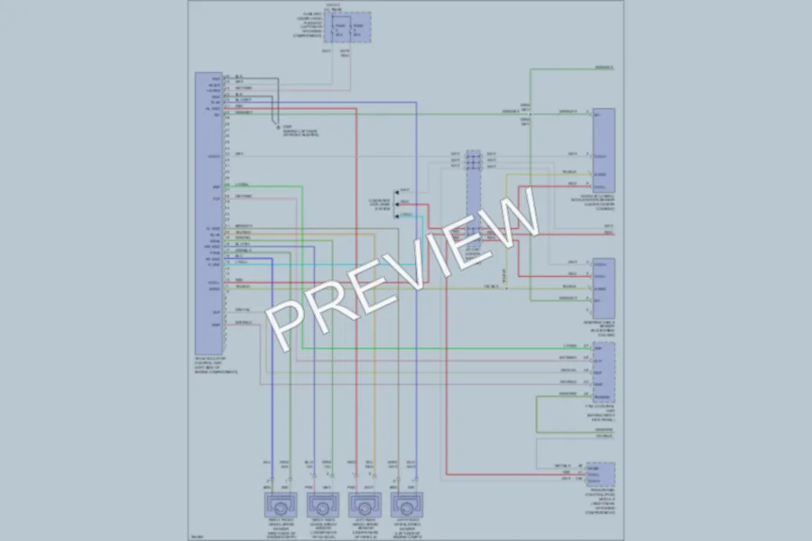 2008 Honda Ridgeline Anti Lock Brakes wiring diagram preview
