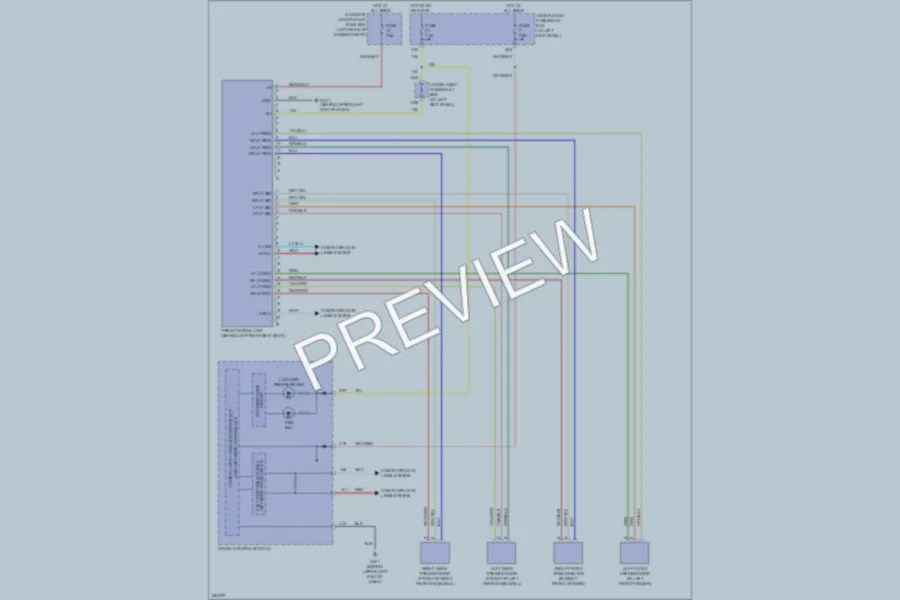 2008 Honda Ridgeline Warning Systems wiring diagram preview