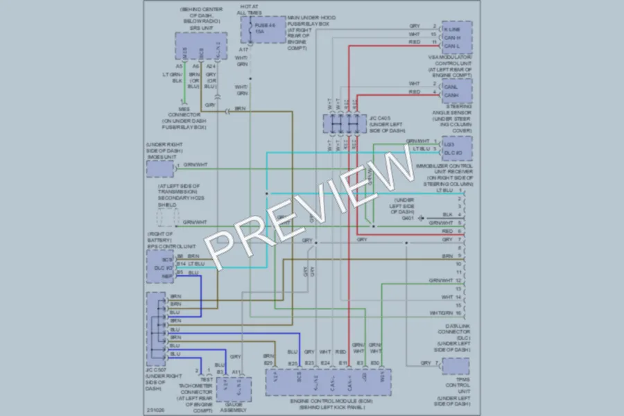 2008 Honda S2000 Computer Data Lines wiring diagram preview