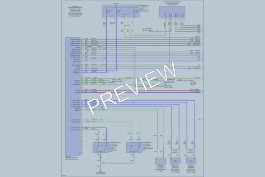 2008 Honda S2000 Supplemental Restraints wiring diagram preview