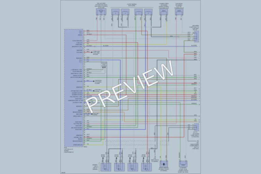 2008 Hyundai Accent Engine Performance wiring diagram preview