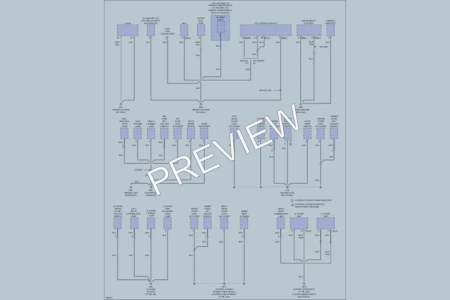 2008 Hyundai Accent Ground Distribution wiring diagram preview