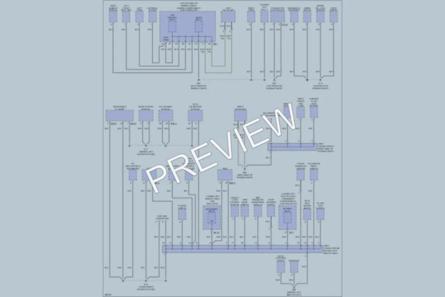 2008 Hyundai Azera Ground Distribution wiring diagram preview