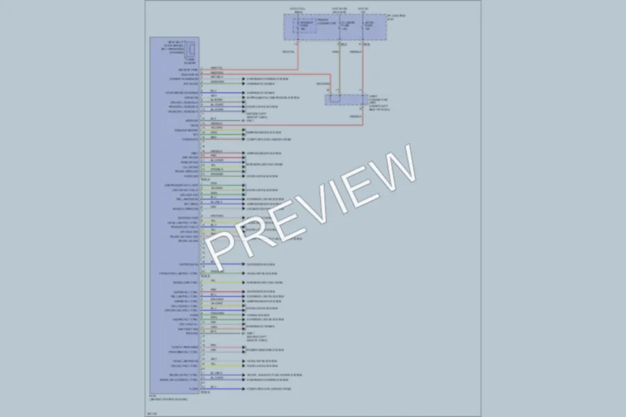2008 Hyundai Elantra Body Control Modules wiring diagram preview
