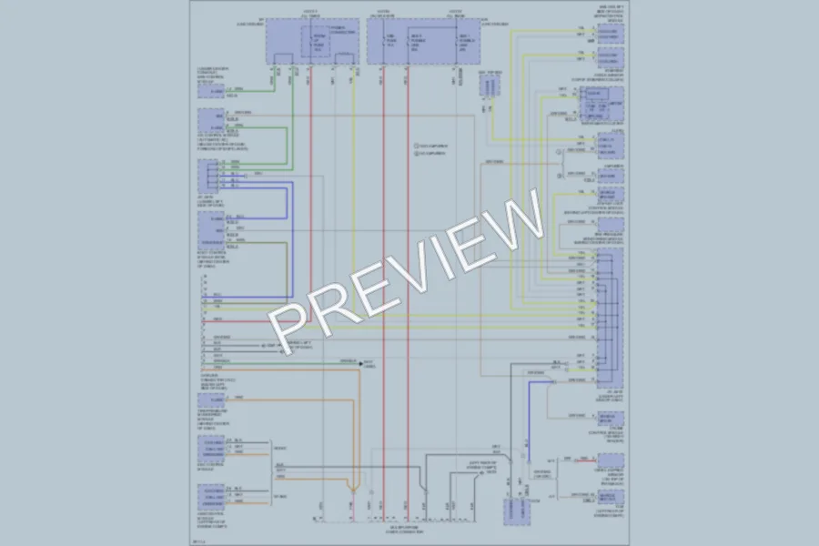 2008 Hyundai Elantra Computer Data Lines wiring diagram preview