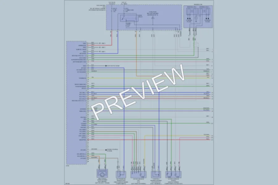 2008 Hyundai Elantra Engine Performance wiring diagram preview