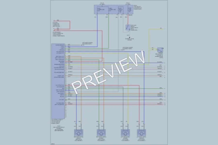 2008 Hyundai Entourage Anti Lock Brakes wiring diagram preview