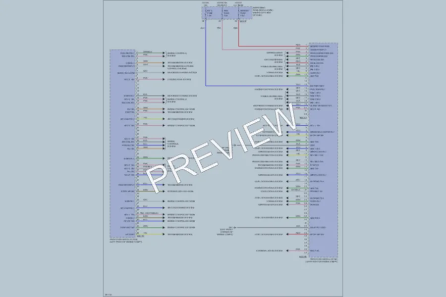 2008 Hyundai Entourage Body Control Modules wiring diagram preview