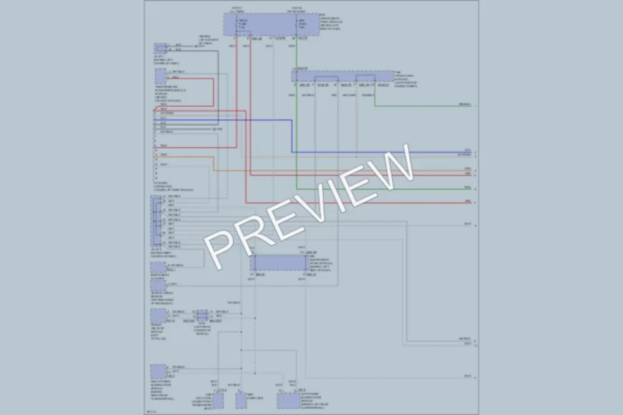 2008 Hyundai Entourage Computer Data Lines wiring diagram preview